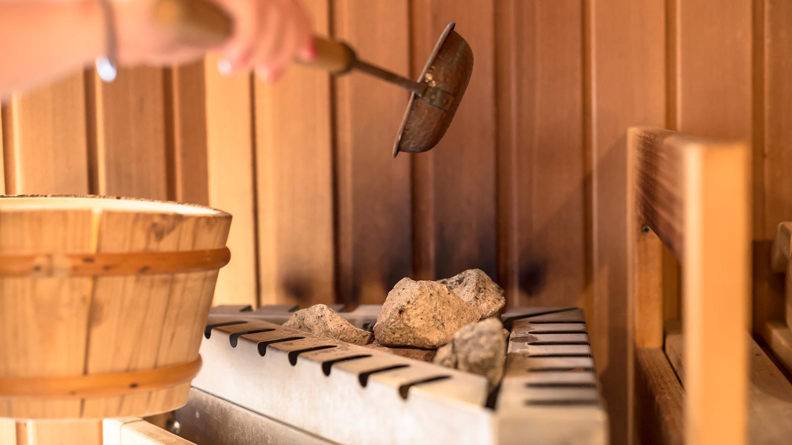 Details of one of the wellness treatment at spa Hotel in South Tyrol